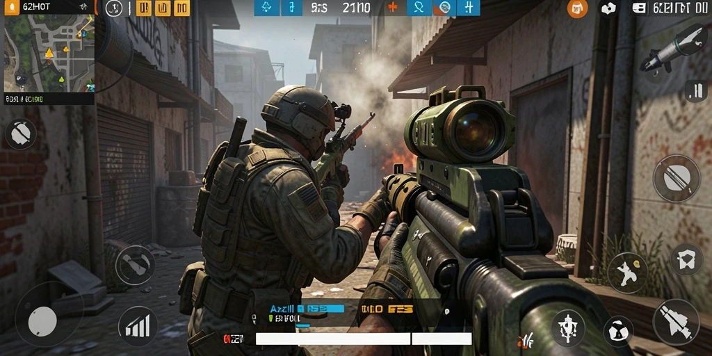Gameplay intens dari 62HOT yang penuh aksi dan strategi.