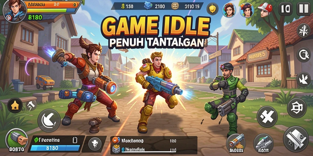 Tampilan gameplay <strong>8180</strong> yang adiktif dengan grafis yang memukau.