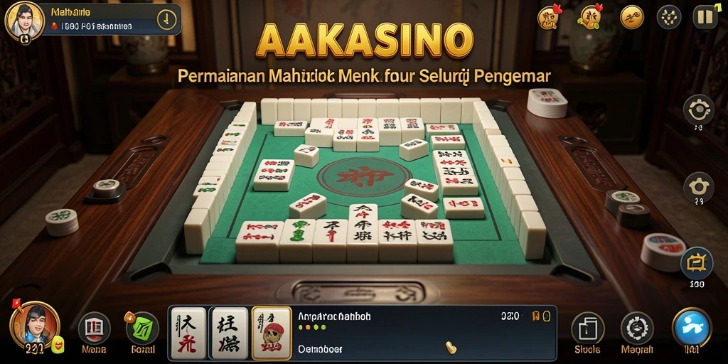 Tangkapan layar AAKASINO menampilkan gameplay Mahjong yang seru dan menantang.