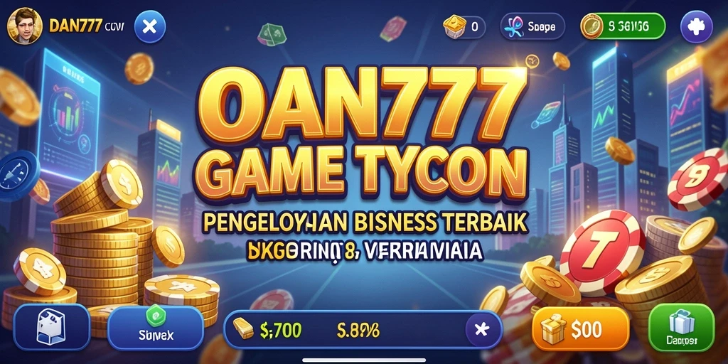 Tampilan gameplay menarik dari permainan Tycoon yang mendebarkan.