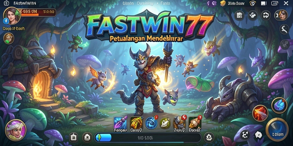 Tampilan permainan petualangan di FASTWIN77 dengan grafik yang memukau.