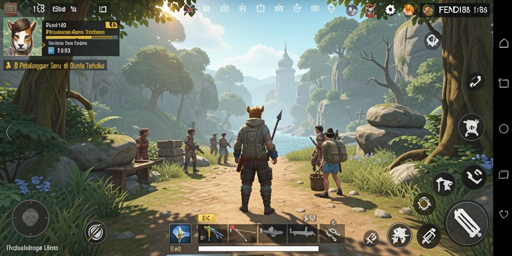 Gameplay menakjubkan di dunia terbuka FENDI188.