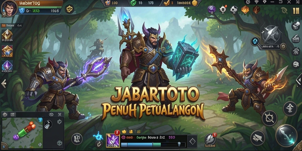 Tampilan menarik dari gameplay JABARTOTO dalam dunia MMORPG.