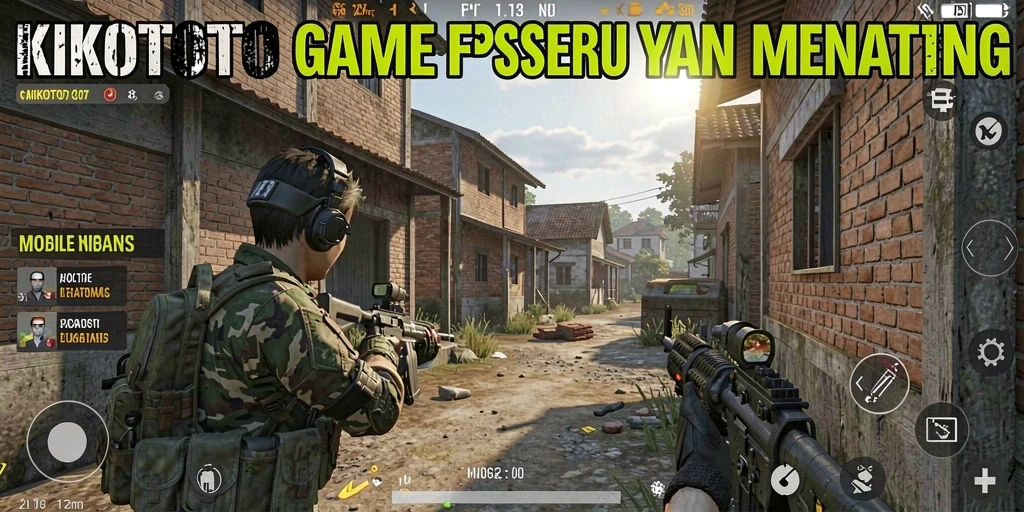Screenshot gameplay KIKOTOTO dalam aksi penuh ketegangan.
