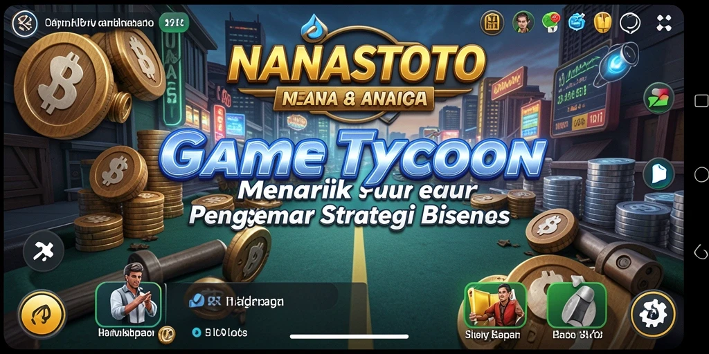 Tampilan gameplay menarik dari NANASTOTO yang menunjukkan strategi bisnis.