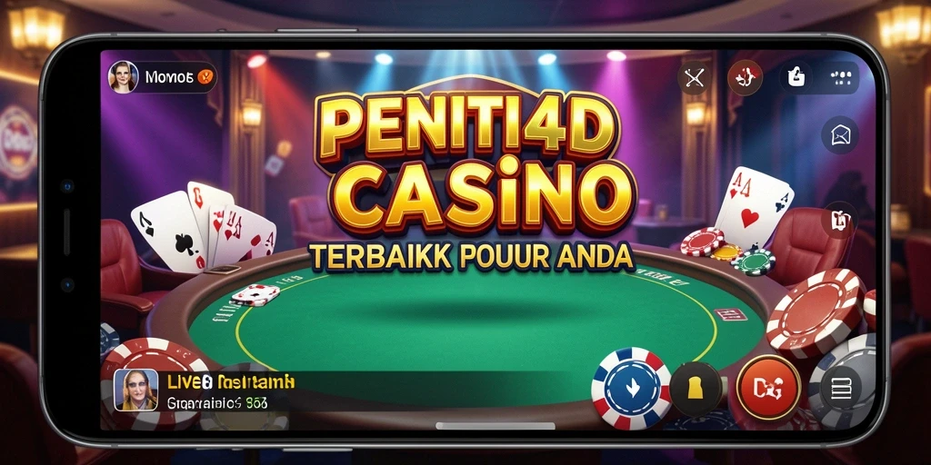 Tampilan gameplay seru di PENITI4D dengan dealer langsung.