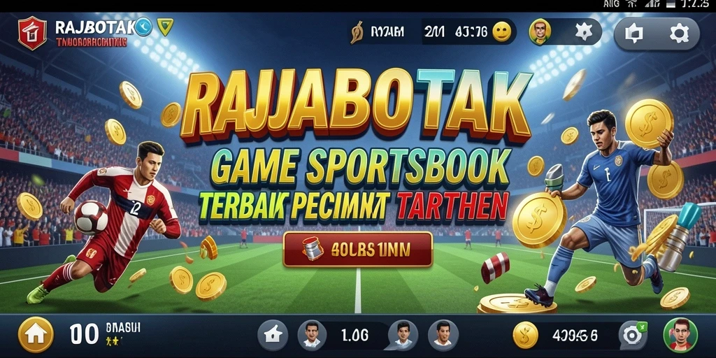 Tampilan gameplay RAJABOTAK dengan pengalaman taruhan yang nyata.