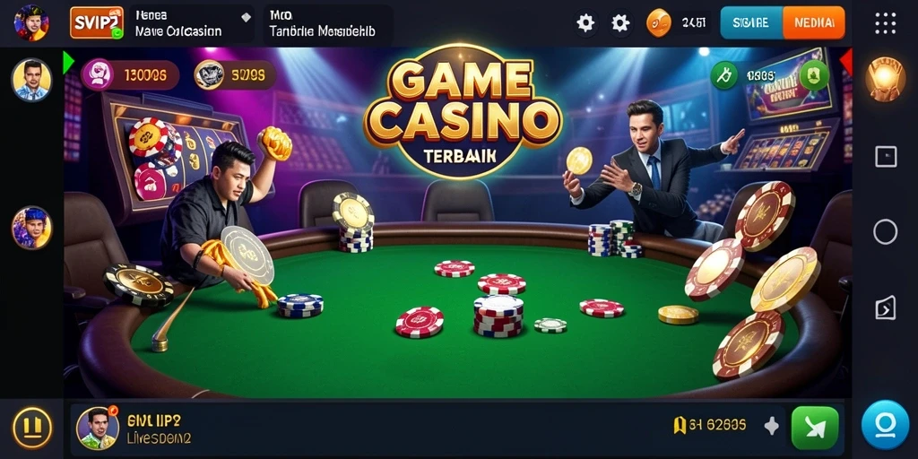 Gameplay SVIP2 yang menarik dan interaktif dalam Live Casino.